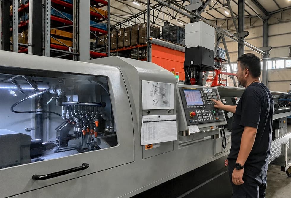 CNC machining centres on the Makersan production floor