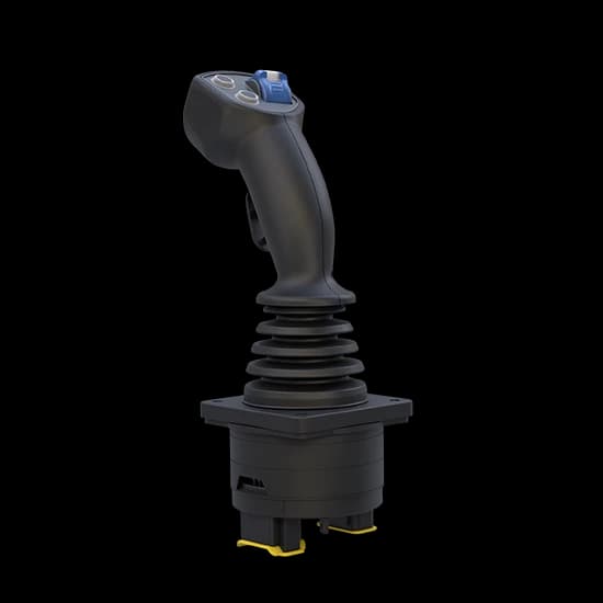Makersan MO 391 & 387 midi grip joystick with front-panel controls.
