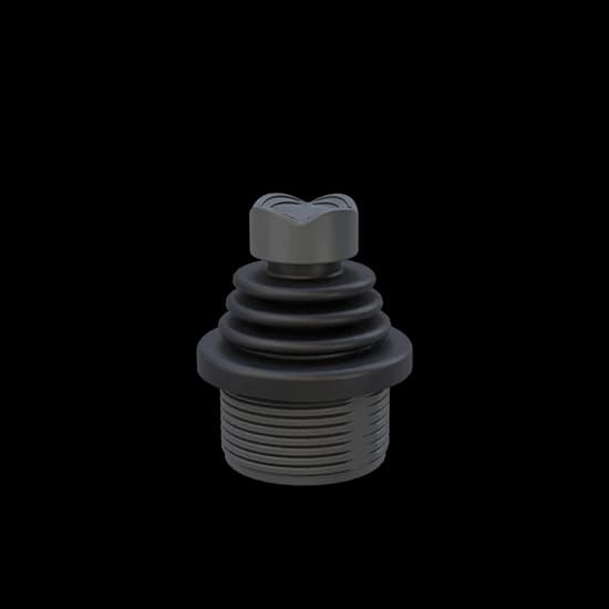 Makersan MO 397 micro joystick with compact panel-mount base.