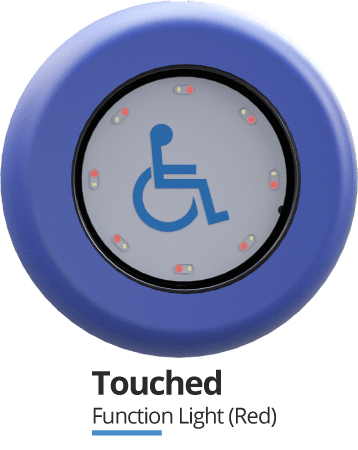 MO 400 — Blue · Touched