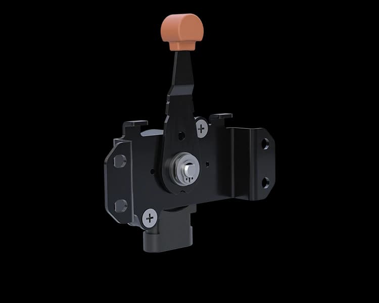 Makersan MO 378 rotary control lever with sealed base.