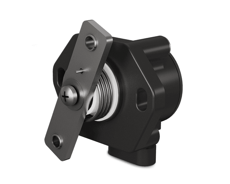 Makersan MO 378S rotary control lever with grip option.