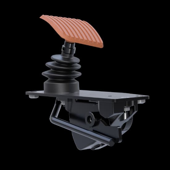 Makersan MO 368A underfloor accelerator pedal in reinforced polyamide case.