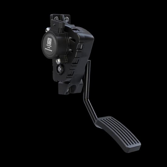 Makersan MO 369 suspended accelerator pedal in reinforced polyamide case.