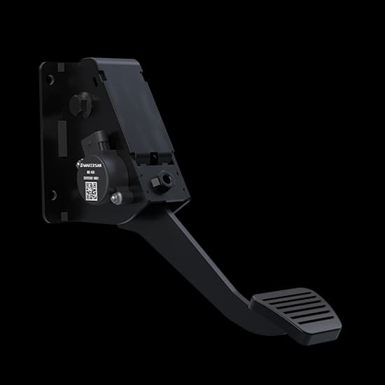 Makersan MO 381 suspended electronic clutch pedal with heavy-duty metal case.