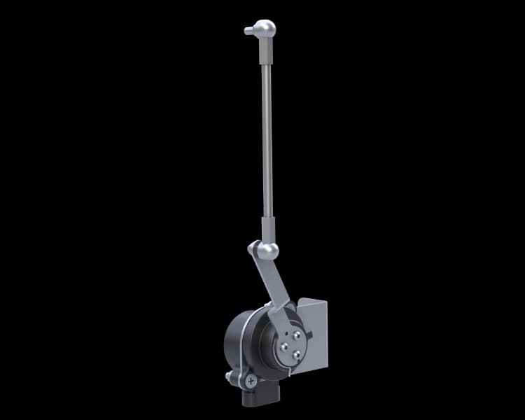 Makersan MO 454 high level sensor used in throttle and rotary valve control applications.